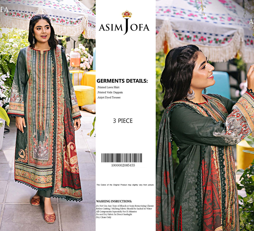 Emerald Garden Elegance – 3 Piece Lawn Collection