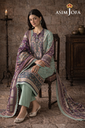 Emerald Whisper – Regal Mint & Royal Plum 3-Piece Ensemble