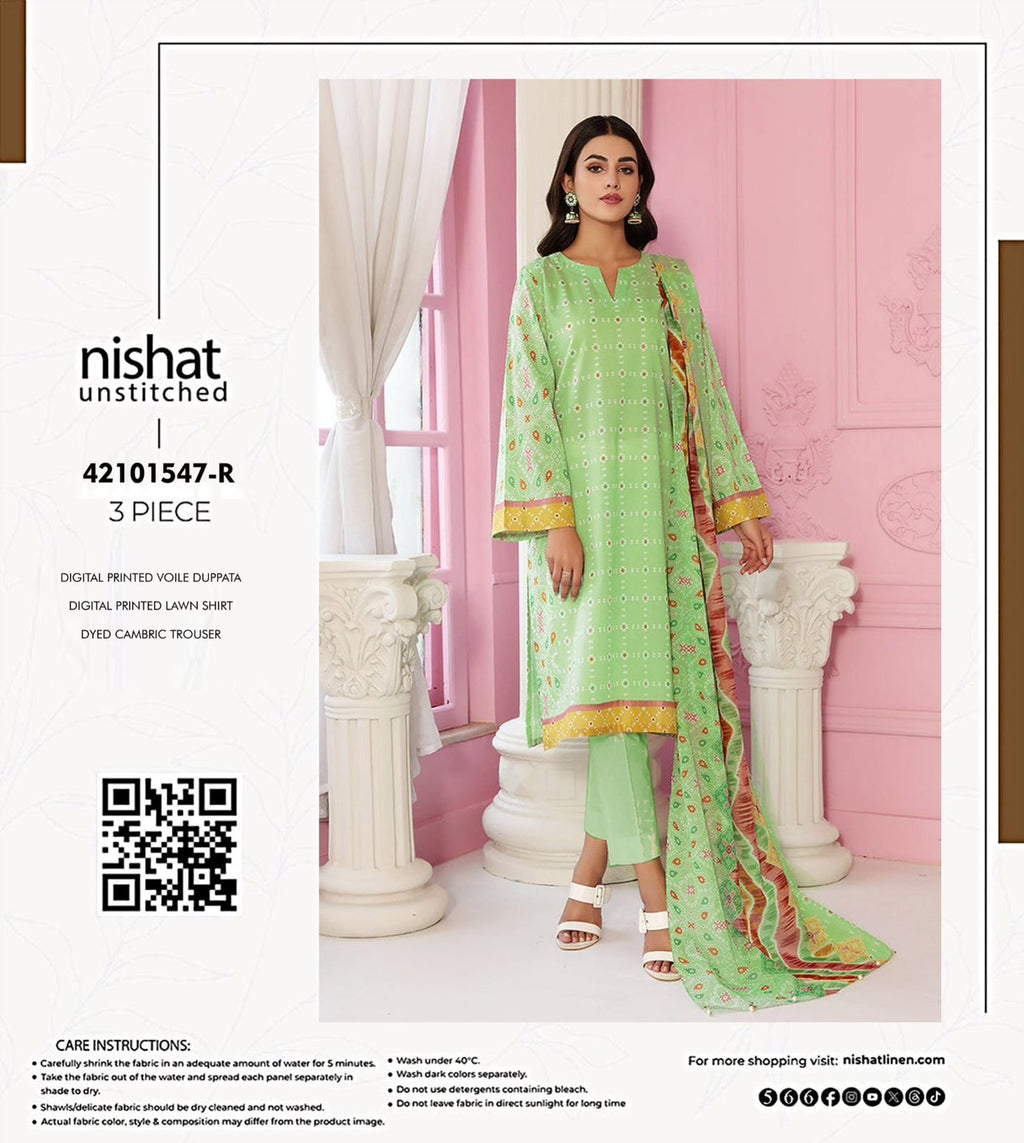 Garden Elegance in Pastel Green